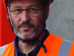 Germain Camus, expert en tunnelde Bouygues Construction.