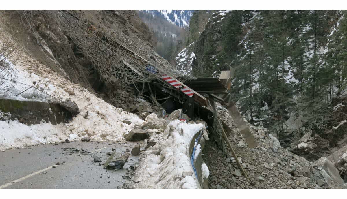 Savoie Construction d’un tunnel pour sauver la route des de l’Arly